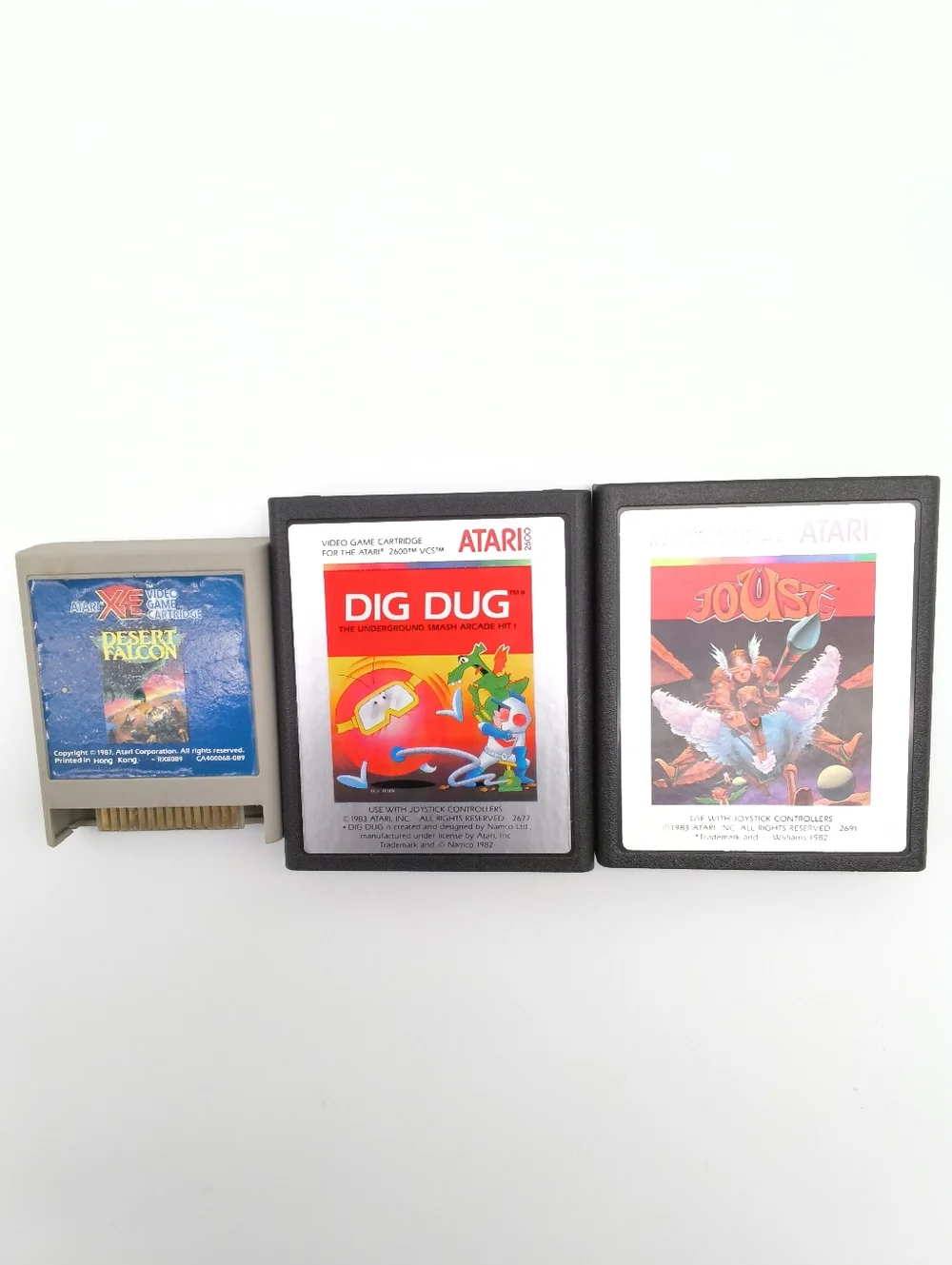 Vintage Atari 2600 Leatherette 3-Game Travel Case With 3 Games - Picture 7 of 10